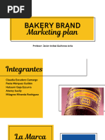 Bakery Brand: Marketing Plan