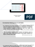 Constantes Fisiológicas