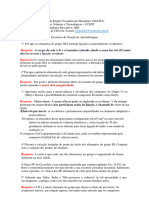 Exercício de Fixação de Aprendizagem II