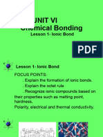 UNIT VI Chemical Bonding