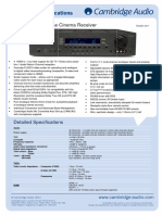 Azur 551R Technical Specifications