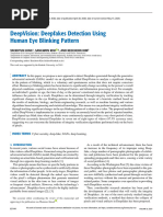 DeepVision Deepfakes Detection Using Human Eye Blinking Pattern