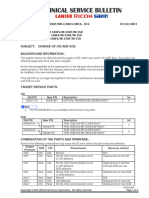 CHANGE OF CIS AND SCB Im 430