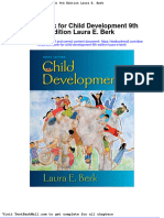 Full Test Bank For Child Development 9Th Edition Laura E Berk PDF Docx Full Chapter Chapter