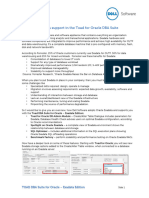 Oracle Exadata Support in The Toad DBA Suite