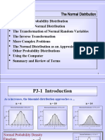 Normal Distribution Notes