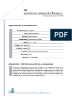 Tecnica e Interpretacion Trompeta