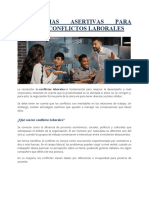 7 Estrategias Asertivas de Manejar Los Conflictos Laborales