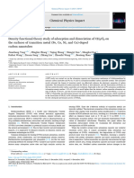 Density Functional Theory Study of Adsorption and Dissociation of CH2Cl2 On