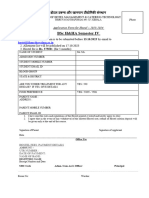 Hostel Application and Hostel Rules - IV Semester