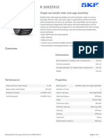 SKF K 16X22X12 Specification