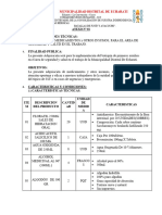 TDR de Botiquin de Primeros Auxilios 2024