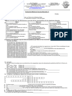 Evaluación Media C. Naturales 5º