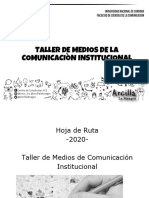 Taller de Medios - Comunicación Institucional