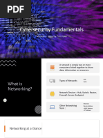 2 Cybersecurity Fundamentals Network Security