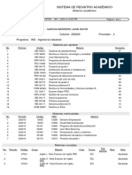 Balance Academico Pre