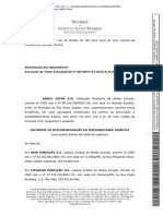 Modelo Incidente Desconsideração Da Personalidade Jurídica