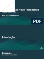 Aula 02 - Introdução Ao Novo Testamento - Breno Escobar