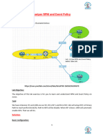 Juniper RPM and Event Policy