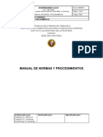 Manual de Normas y Procedimientos