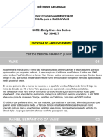 Template Projeto Metodos de Design Design Grafico