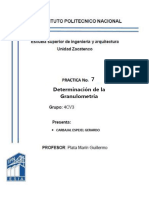 Practica 7 Determinacion de La Granulometria