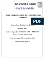 El Parentesco Concepto, Tipos y Efectos. Líneas y Grados de Parentesco