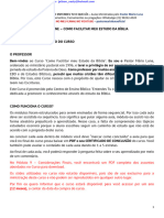 Curso Como Facilitar Meu Estudo Da Bíblia - Versão para Os Alunos - Pastor Mário Luna