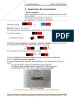 CHAPITRE 0 REVISION Magnétisme - Électromagnetisme (0) - 122054