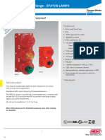 Cooper MEDC SM87SL3 HXBAB Sinalizador Luminoso 26200243 Ficha Tecnica Catalogo Data Sheet