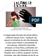 Palestra Violência Sexual