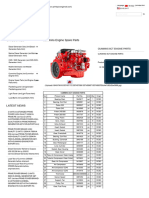 Cummins 6CT Engine Parts