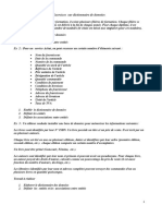 Exercices Sur Dictionnaire de Données