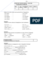 Evaluation Imparfait Ce2 cm1