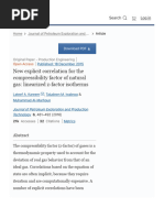 New Explicit Correlation For The Compressibility Factor of Natural Gas: Linearized Z-Factor Isotherms