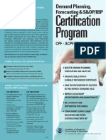 IBF Certification Program