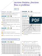 Fonctions Affines Et Lineaires