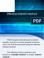 Effective Interest Method