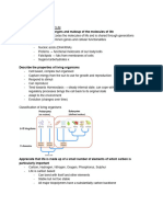 BIOL1007 Module 1