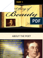 A Thing of Beauty by Keats - New