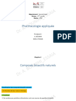 Pharmacologie - Chapitre 2 (Partie I)