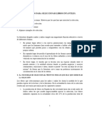 Tema IV. Criterios para La Selección de Obras Infantiles