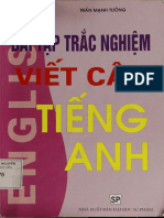 Bài tập trắc nghiệm viết câu tiếng Anh (Luyện dịch Việt Anh - Anh Việt