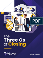 The Three Cs of Closing 1