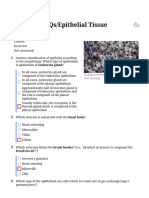 Histology MCQs - Epithelial Tissue - WikiLectures