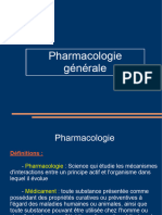 Pharmacologie Générale