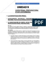 U-9 Investigación Penal Preparatoria