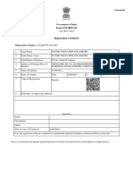 GST Registration Certificate