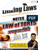 Law of Torts A4 Notes