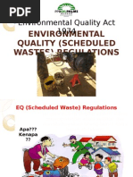 Schedule Waste Management Presentation